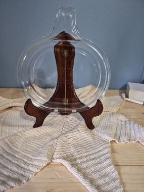 Vintage PYREX 600-B 1 Qt Oval Baking Dish with Grab It Handle